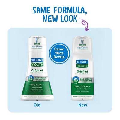 SmartMouth Original Mouth Wash 16 fl oz - Imperfect Container by This is Beauty US