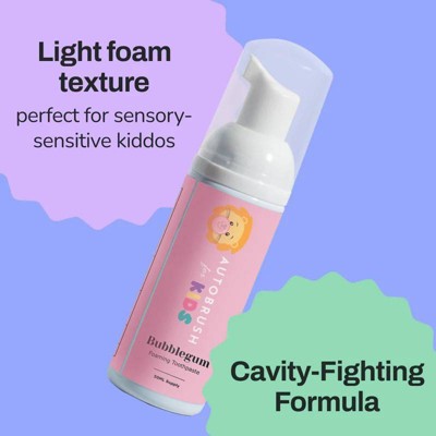 Autobrush Bubblegum Fluoride Foaming Toothpaste 3.4oz - Imperfect Box by This is Beauty US