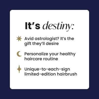 Tangle Teezer Ultimate Detangler Hair Brush Zodiac Cancer, Jun 21-Jul 22 Blue - New