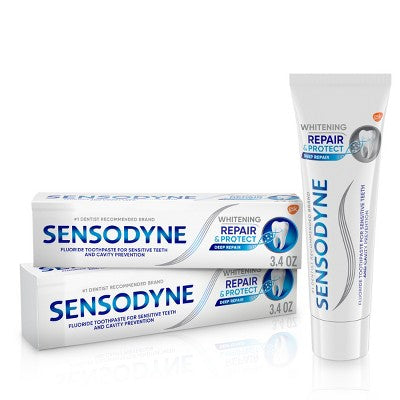 Sensodyne Whitening Repair and Protect 2pk Toothpaste - Imperfect Box by This is Beauty US