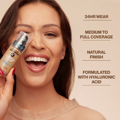 Revlon ColorStay Makeup for Normal/Dry Skin with SPF 20 110 Ivory 1 fl oz - Imperfect Container