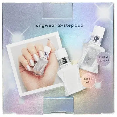 essie gel by essie Winter Frost Longwear Duo Gift Set Nail Polish Set 2pc - Imperfect Box