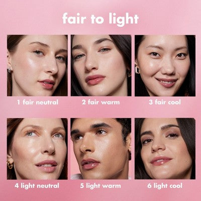 e.l.f. Halo Glow Skin Tint Light Coverage Foundation Mineral SPF 50 5 Light Warm 1 fl oz - Imperfect Box DestGlow