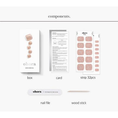 Ohora Gel Pedi Nail Design Line Diamant 30ct - New by This is Beauty US
