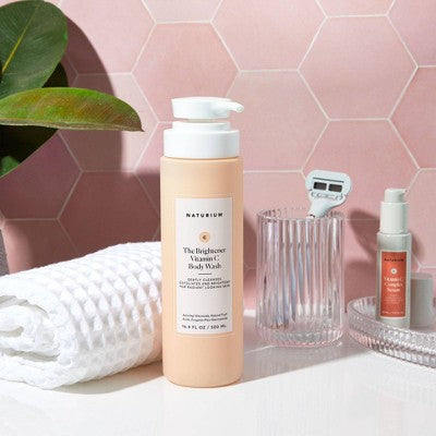 Naturium The Brightener Vitamin C Brightening Body Wash 16.9 fl oz - Imperfect Container by This is Beauty US