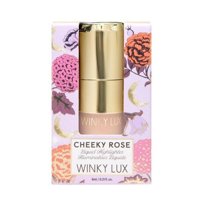 Winky Lux Cheeky Rose Liquid Highlighter Moonlight 0.21 fl oz - Imperfect Box by This is Beauty US