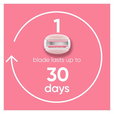 Venus Comfort Glide White Tea Women Razor Blade Refills 8ct - Imperfect Box by This is Beauty US