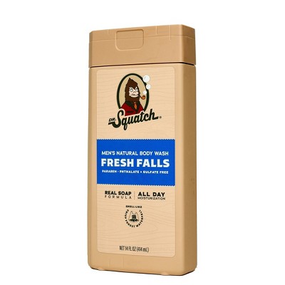 DR. SQUATCH Men Natural Non-Exfoliating Body Wash Fresh Falls 14 fl oz - New by This is Beauty US