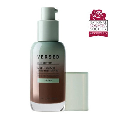 Versed Skin Solution Multi-Serum Skin Tint Foundation SPF 40 14C 1 fl oz - Imperfect Container by This is Beauty US