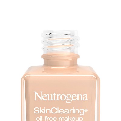 Neutrogena Skin Clearing Oil-Free Liquid Foundation 40 Nude 1 fl oz - Imperfect Container by This is Beauty US