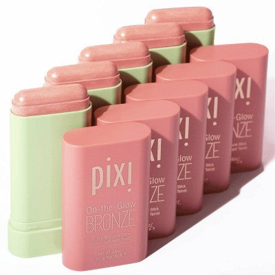 Pixi On The Glow Bronze Tinted Moisturizer Stick Bronzer Warm Glow 0.6oz - Imperfect Box by This is Beauty US