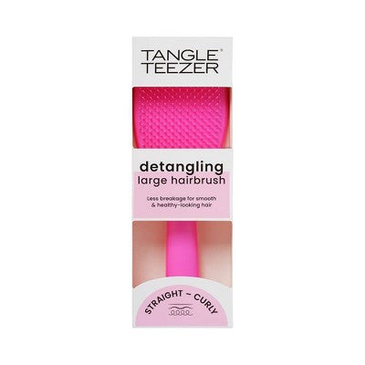 Tangle Teezer Large Ultimate Detangler Hair Brush Runway Pink - Imperfect Box by This is Beauty US