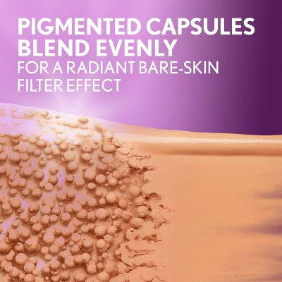 COVERGIRL Simply Ageless Skin Perfector Essence Vegan Foundation 20 Light 1 fl oz - Imperfect Container DestGlow
