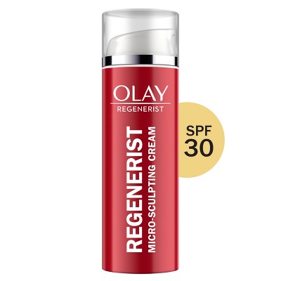 Olay Regenerist Micro-Sculpting Cream Face Moisturizer SPF 30 1.7 fl oz - Imperfect Box