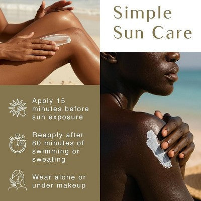Black Girl Sunscreen Make it Hybrid with Zinc and Lavender Sunscreen SPF 50 3 fl oz - Imperfect Container DestGlow