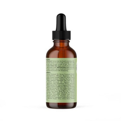 Mielle Organics Rosemary Mint Scalp & Strengthening Hair Oil 2 fl oz - Imperfect Container by This is Beauty US