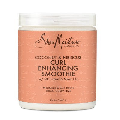 SheaMoisture Coconut and Hibiscus Curl Enhancing Smoothie For Thick Curly Hair 20oz - New by This is Beauty US