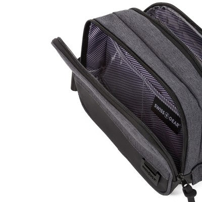 SWISSGEAR Heather Gray Toiletry Bag - New by This is Beauty US