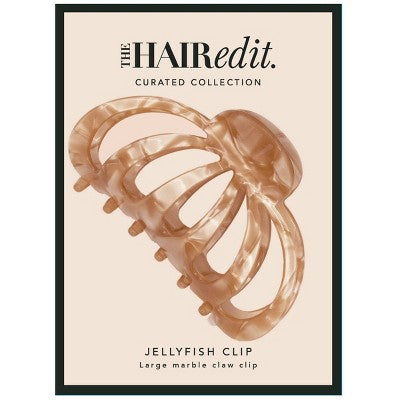 The Hair Edit Jellyfish Clip Latte - New by This is Beauty US