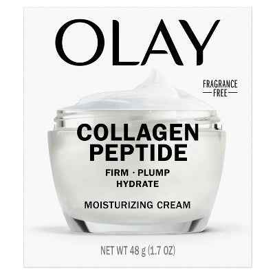 Olay Regenerist Face Moisturizer Collagen Peptide 24 Cream 1.7oz. - Imperfect Box