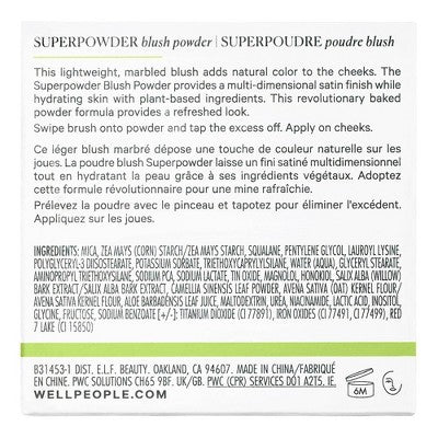 Well People Superpowder Blush Hazelnut Harvest 0.17oz - Imperfect Box by This is Beauty US
