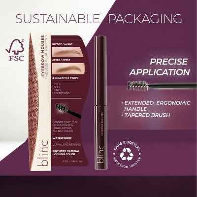 Blinc Eyebrow Mousse Light Brunette 0.158 fl oz - New