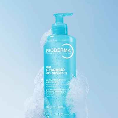 Bioderma Hydrabio Foaming Gel Facial Cleanser 400ml - New