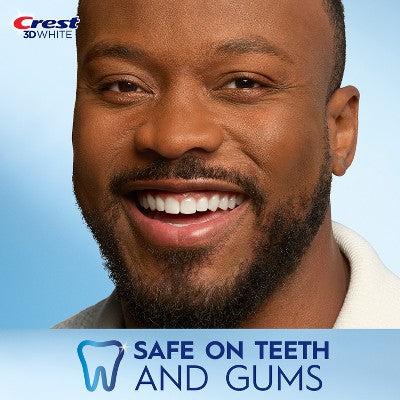 Crest 3DWhitestrips Noticeably White At-home Teeth Whitening Kit 10 Treatments - Imperfect Box DestGlow
