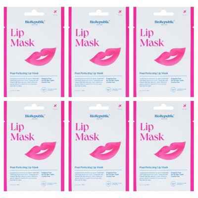 BioRepublic SkinCare Lip Masks 6pk - New