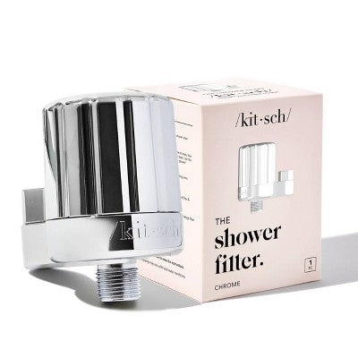 Kitsch The Shower Filter Replacement and Cartridges Chrome - Imperfect Box by This is Beauty US