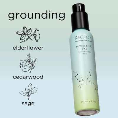 Pacifica Montana Sky Hair and Body Mist 5 fl oz - New