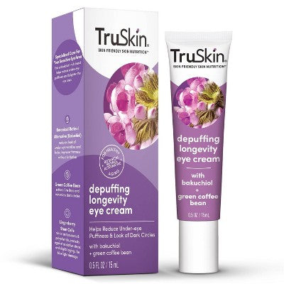 TruSkin Depuffing Longevity Eye Cream 0.5 fl oz - New by This is Beauty US