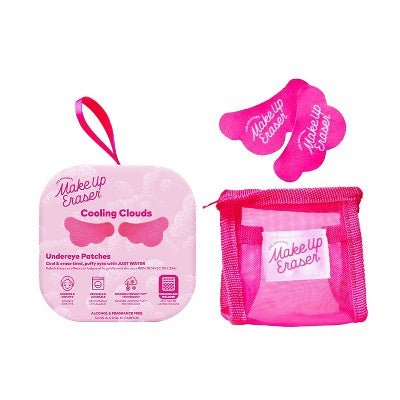 MakeUp Eraser Cooling Clouds Under-Eye Patches With Laundry Bag 1ct - New - DestGlow
