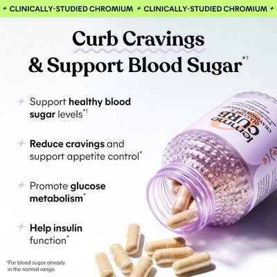 Lemme Curb Glucose and Cravings Support Capsules 60ct - New