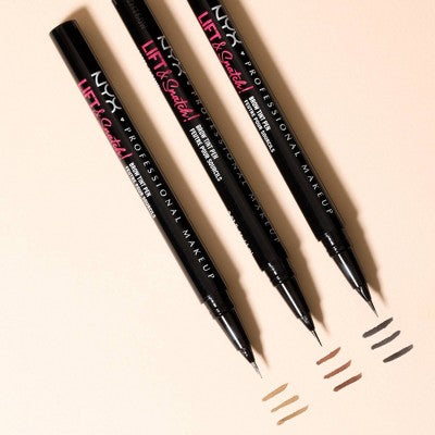 NYX Professional Makeup Lift N Snatch! Brow Tint Pen Ash Brown 0.03 fl oz - Imperfect Box DestGlow
