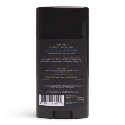 Play Pits King Natural Solid Deodorant 2.65oz - Imperfect Container by This is Beauty US