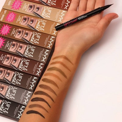 NYX Professional Makeup Lift N Snatch! Brow Tint Pen Ash Brown 0.03 fl oz - Imperfect Box DestGlow
