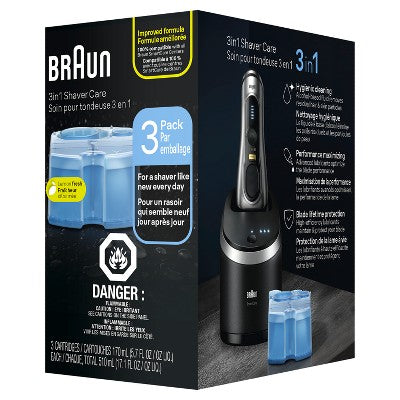 Braun Clean & Renew Refill Cartridges for Clean & Charge Systems CCR 3pk - Imperfect Box by This is Beauty US