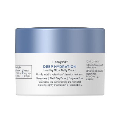 Cetaphil Daily Deep Hydrating Face Cream 1.7fl oz - Imperfect Box