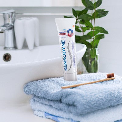 Sensodyne Sensitivity Gum and Enamel Mint Toothpaste 2.3oz/3pk - Imperfect Box by This is Beauty US