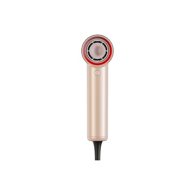 TYMO Airhype Lite High Speed Hair Dryer + Nozzle Champagne Pink - Imperfect Box by This is Beauty US