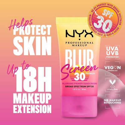NYX Professional Makeup Blur Screen Primer SPF 30 1.01 fl oz - New by This is Beauty US