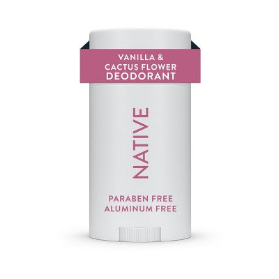 Native Solid Deodorant for Women & Men - Vanilla & Cactus Flower 2.65oz - New by This is Beauty US
