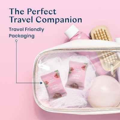 Body Restore Shower Steamers with 100% Natural Essential Oil Rose Shower 6ct - New