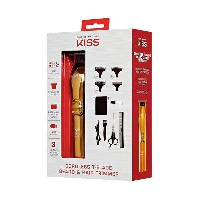 KISS Products Cordless T-Blade Beard & Hair Trimmer - New by This is Beauty US