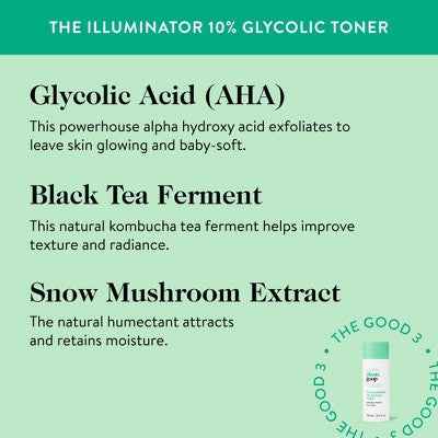 good.clean.goop beauty The Illuminator 10% Glycolic Toner 3.4 fl. oz. - Imperfect Box by This is Beauty US