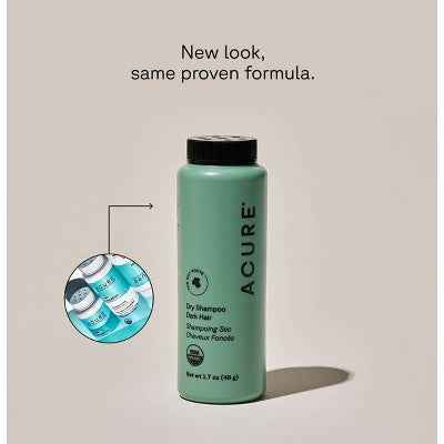 Acure Brunette to Dark Hair Dry Shampoo 1.7oz - New