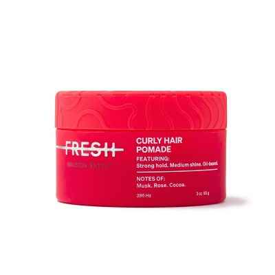 FRESH by Houston White Pomade for Curly Hair 3oz - New