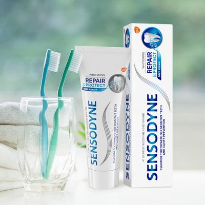 Sensodyne Whitening Repair and Protect 2pk Toothpaste - Imperfect Box by This is Beauty US