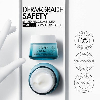 Vichy Mineral 89 Fragrance Free Face Cream 1.69oz - New by This is Beauty US